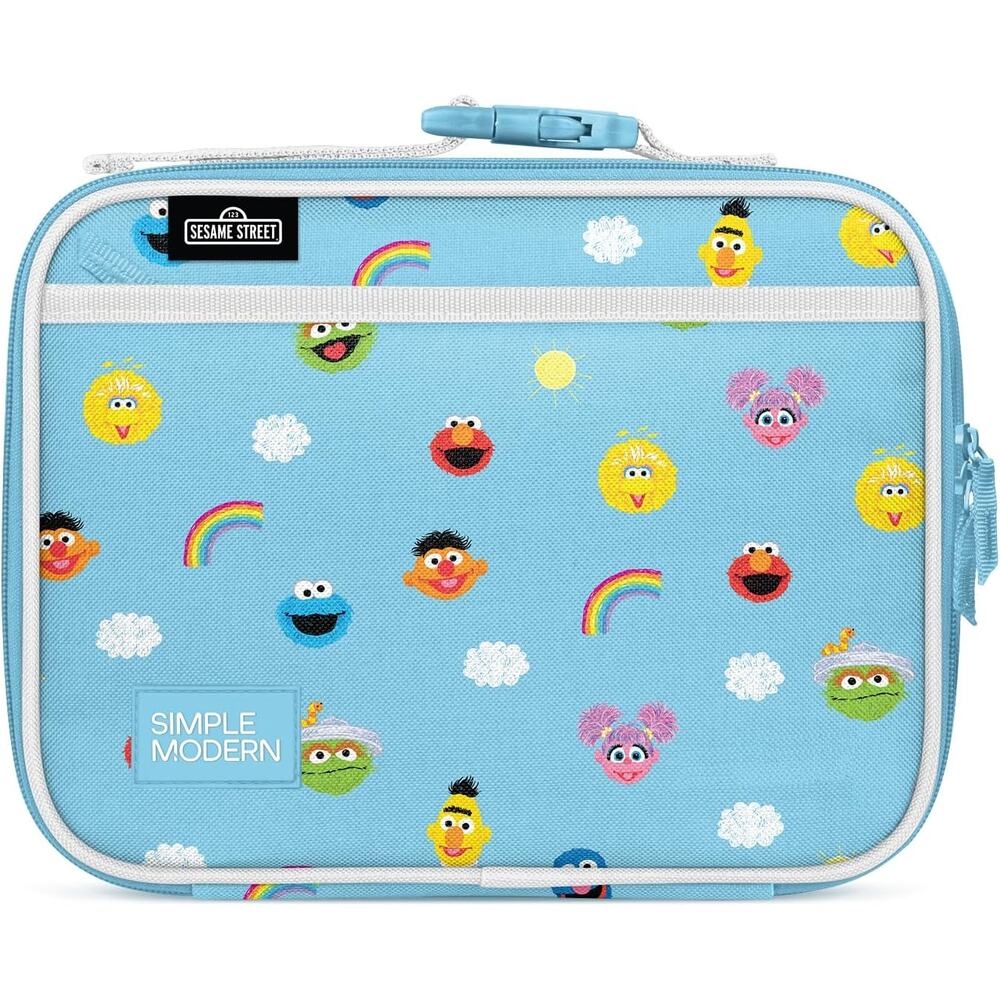 Simple Modern Sesame Street Light Blue Kids Tote